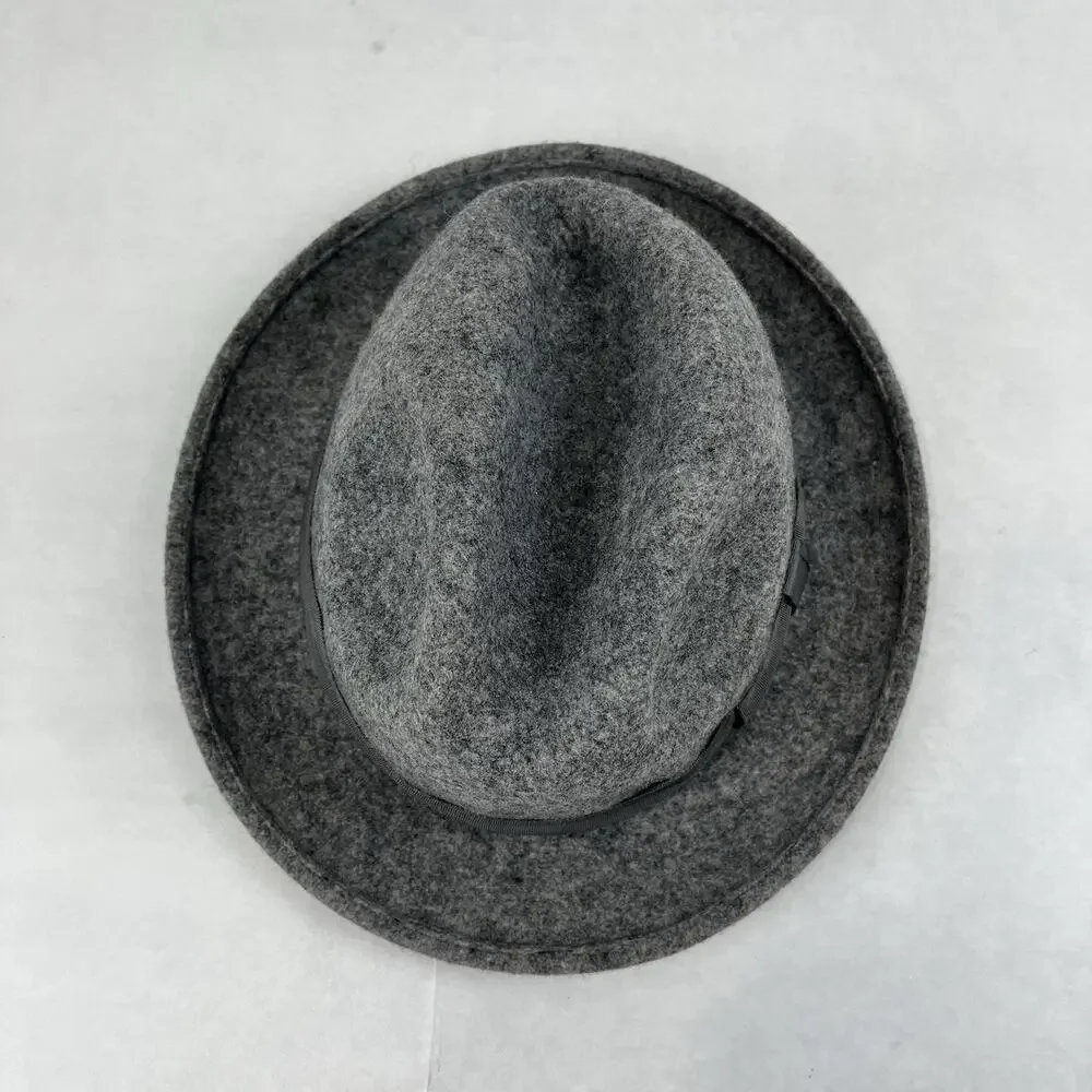 Charcoal Brim Hat Size XL Wool Felt The Tempo Pamoa Wool Felt PMW21B